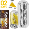 Мастурбатор TENGA SPINNER DX 02 BUMPS SPD-002